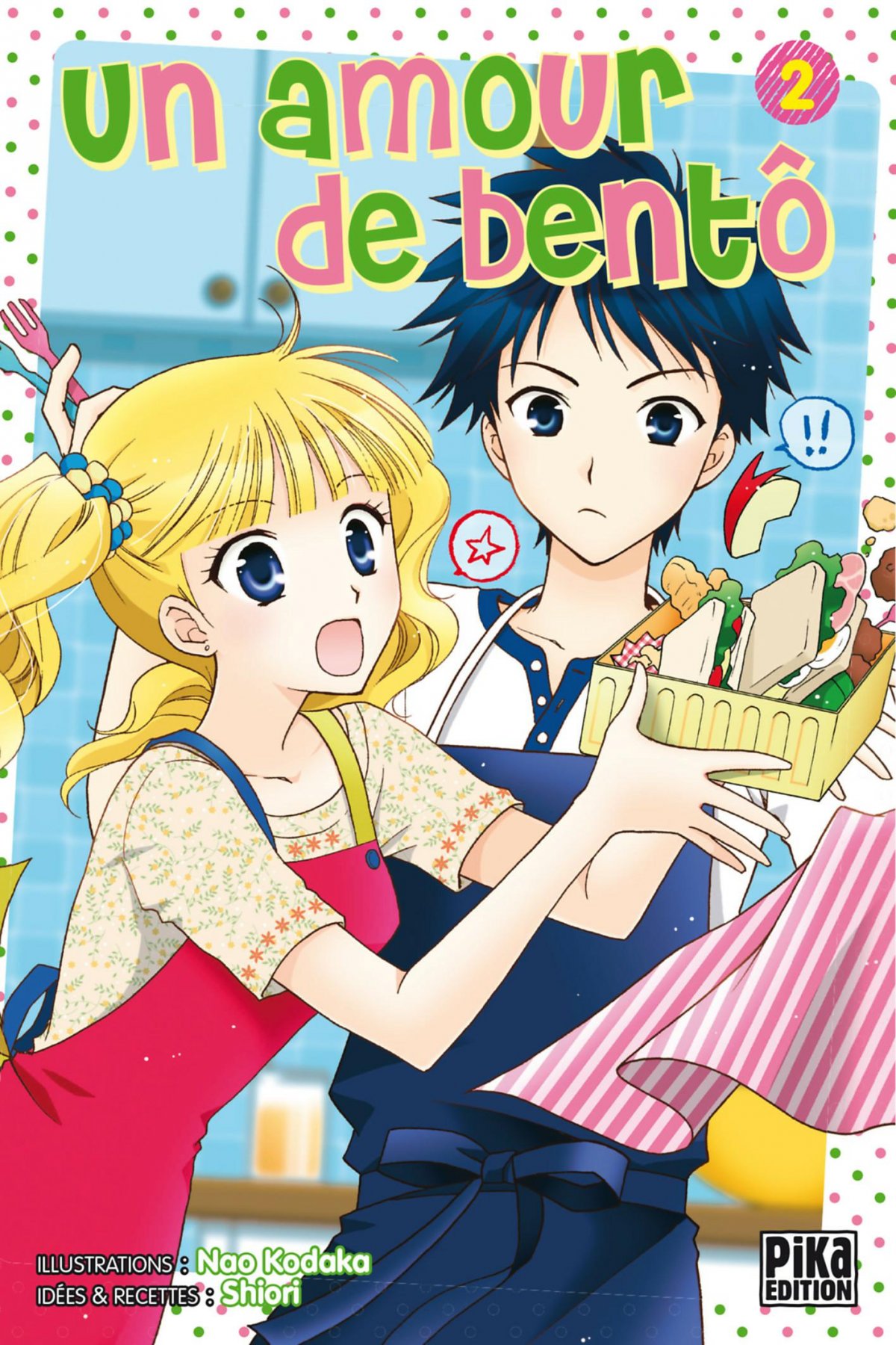 Amour de Bentô (Un) 2 - Série Amour de Bentô (Un) par Shiori et Nao Kodaka - Couverture