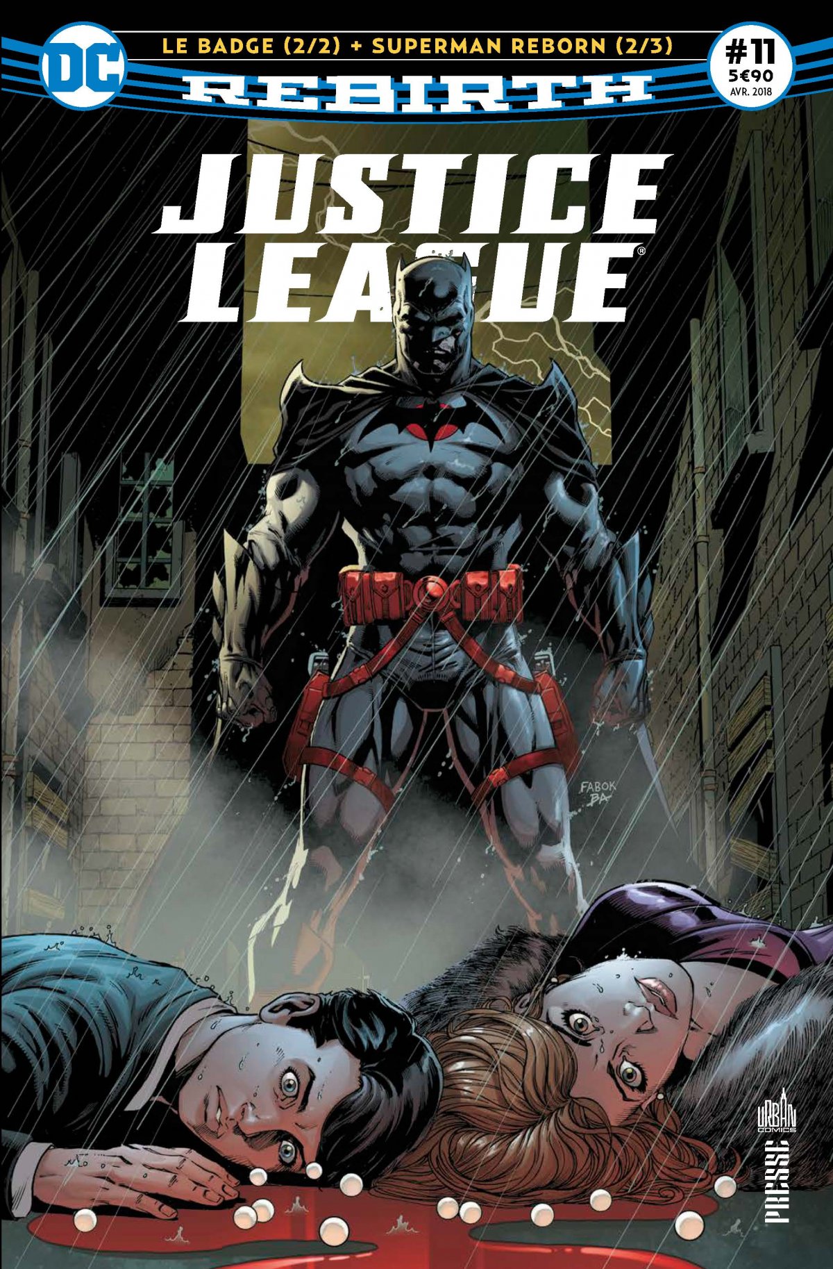 Justice league rebirth 11