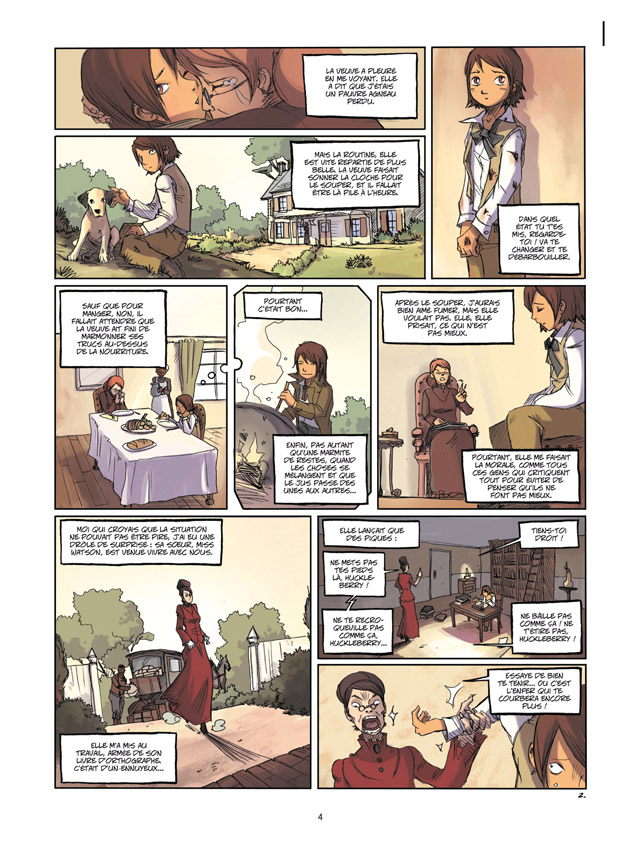 Aventures de Huckleberry Finn (Les) 1 - Extrait 1