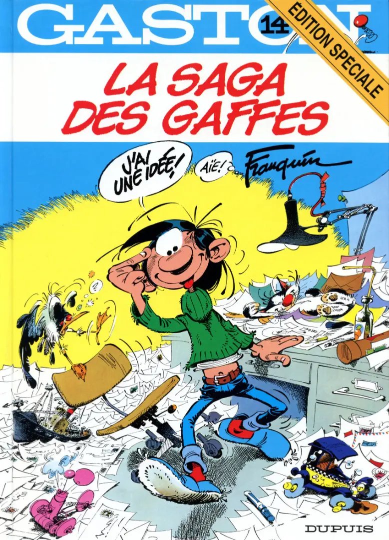 Saga des gaffes (La) - Série Gaston (série classique) - 9782800109558