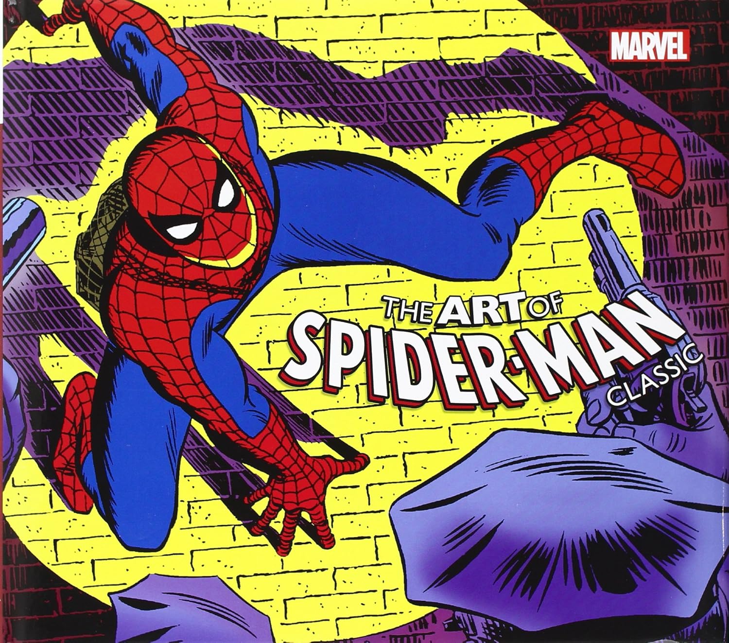 Art of Spider-Man Classic (The) par Ross Andru, Gil Kane, John Romita, Sr., Ron Garney, Steve Ditko, Mike Deodato Jr., Mark Bagley, John Romita Junior et Todd McFarlane - Couverture