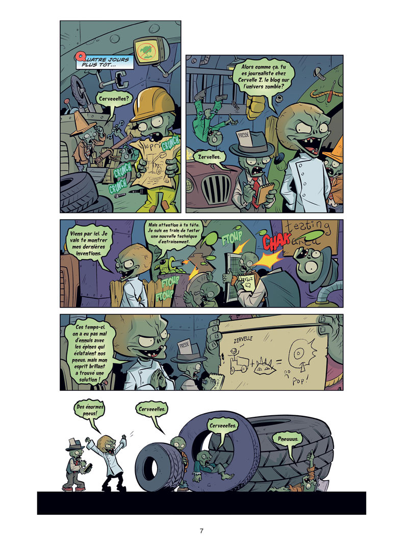 Plants VS Zombies 5 - Extrait 1