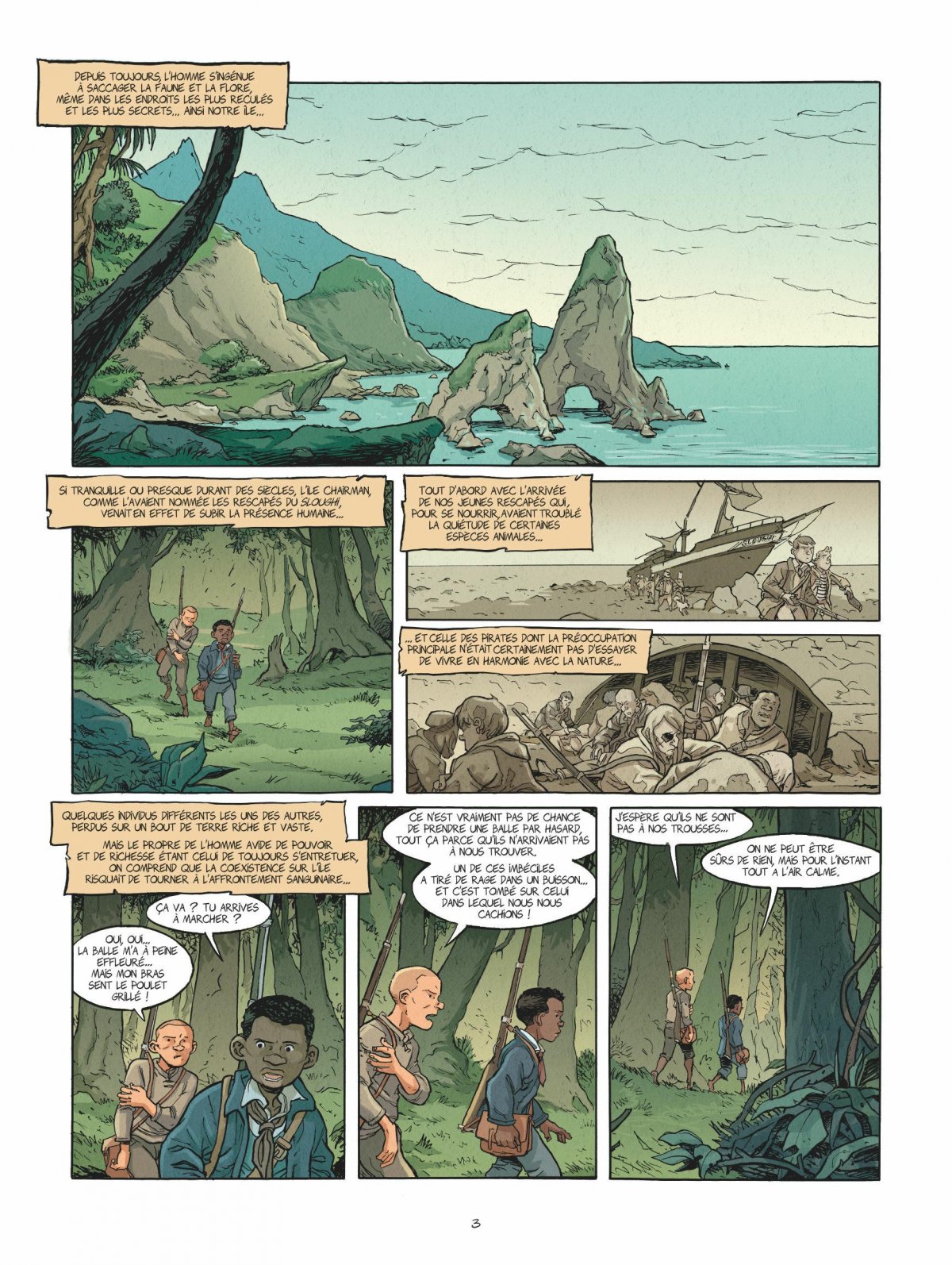 Deux ans de vacances 3 - Extrait 1