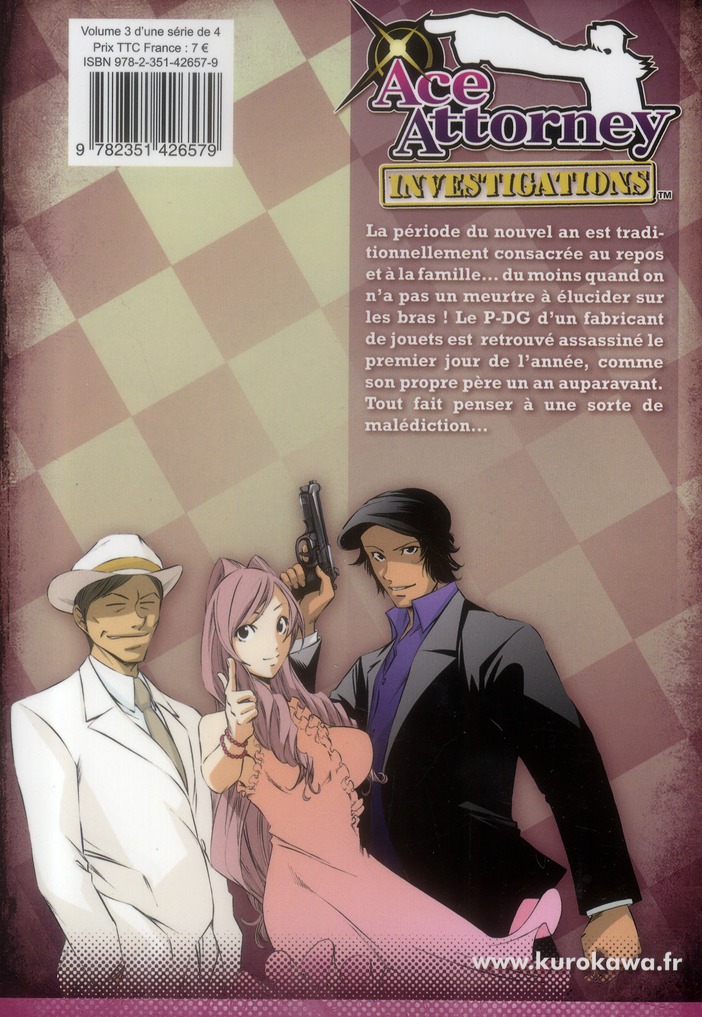 Ace attorney - investigations 3 - Extrait 1