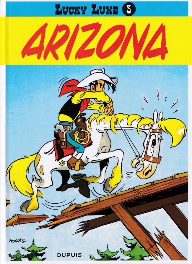 Arizona - Série Lucky Luke par Morris - Couverture