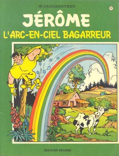 Arc-en-ciel bagarreur (L') - Série Jérôme par Willy Vandersteen - Couverture
