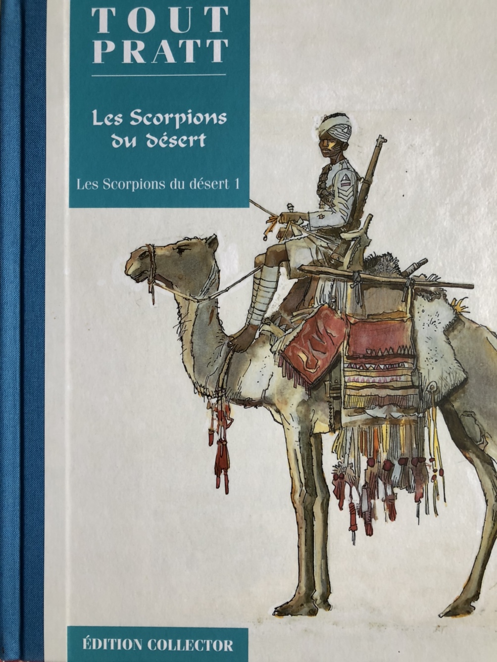 Scorpions du désert (Les) 1 - Série Tout Pratt par Hugo Pratt - Couverture