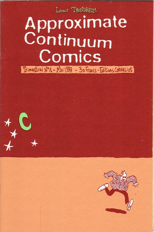 Approximate Continuum Comics 1 - Série Approximate Continuum Comics par Lewis Trondheim - Couverture