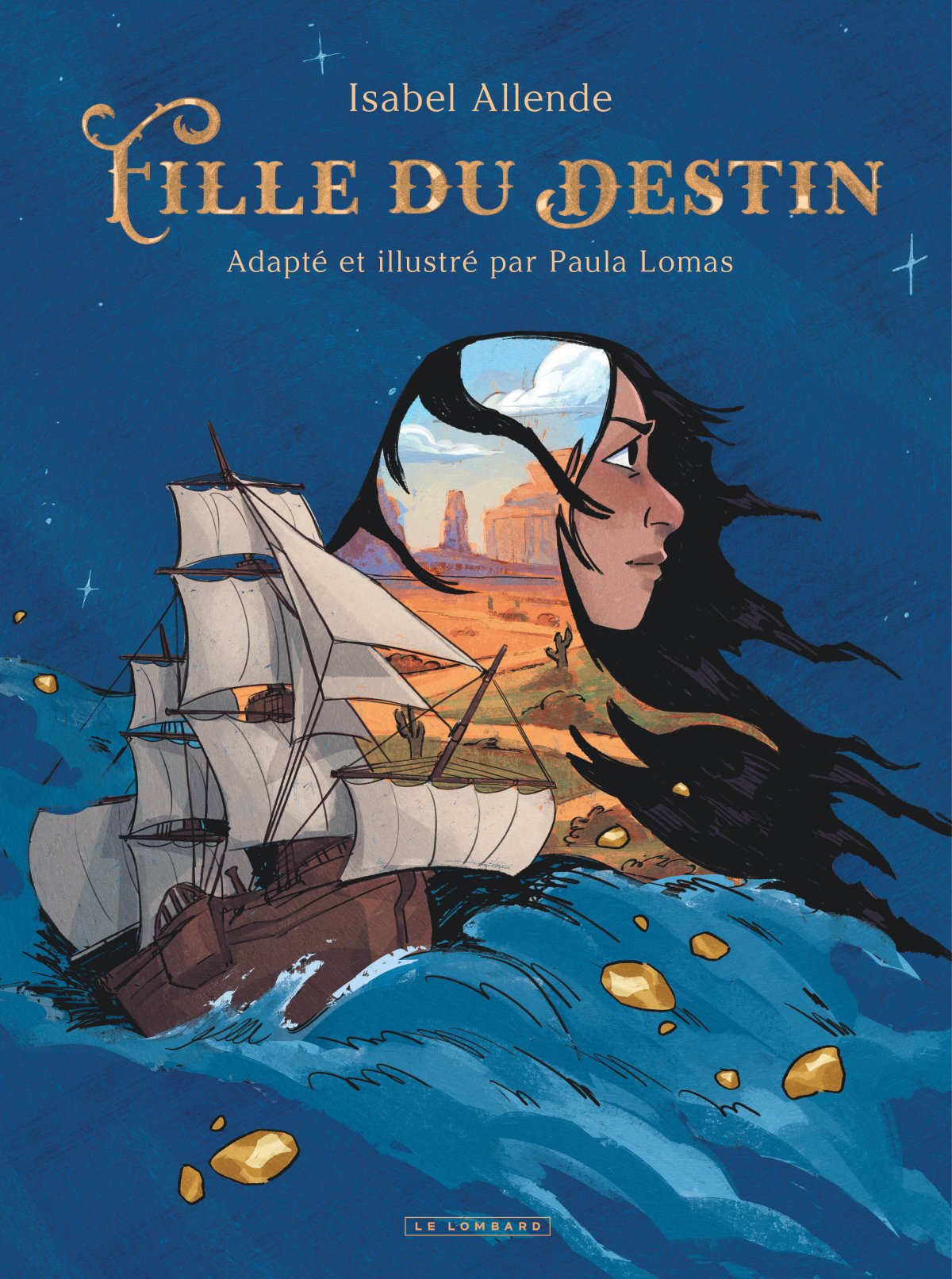 Fille du destin par Paula Lomas - Couverture