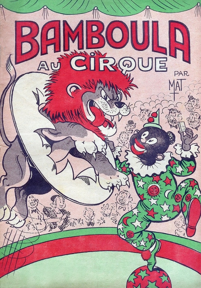 Bamboula au cirque - Série Bamboula par MAT - Couverture