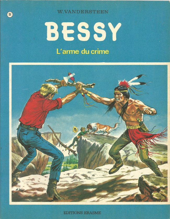 L'arme du crime - Série Bessy par Willy Vandersteen - Couverture