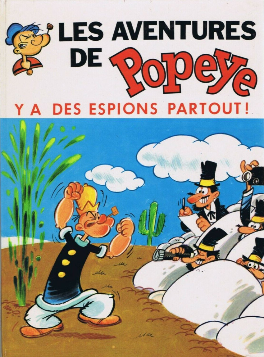 Y a des espions partout ! - Série Popeye (Les Aventures de) par Bud Sagendorf - Couverture