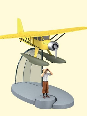 Pub Télé : La collection En avion Tintin ! (Hachette Collections) - 2014