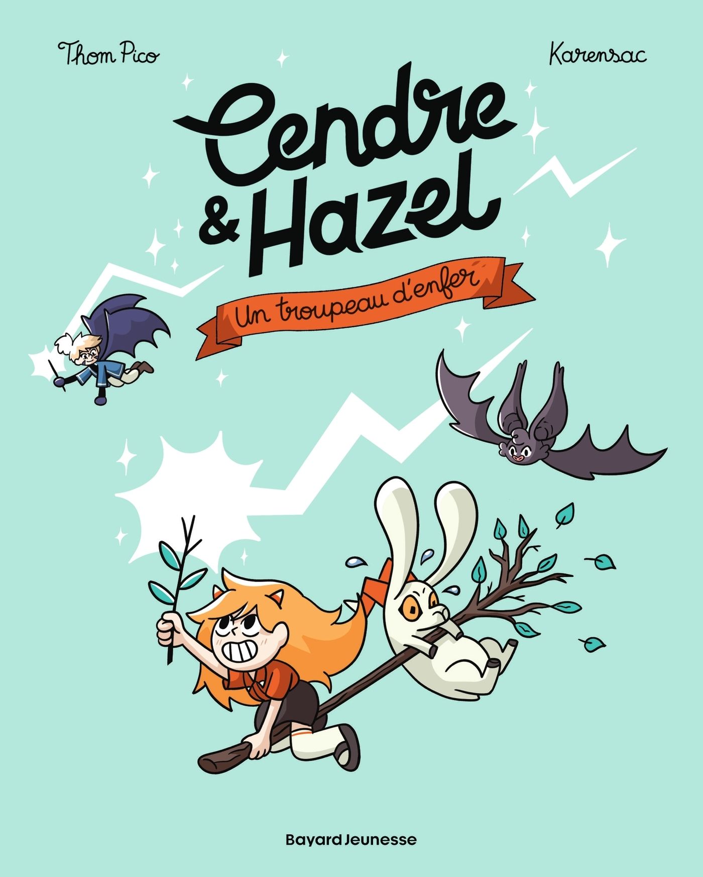Troupeau d'enfer (Un) - Série Cendre & Hazel par Thom Pico et Karensac - Couverture