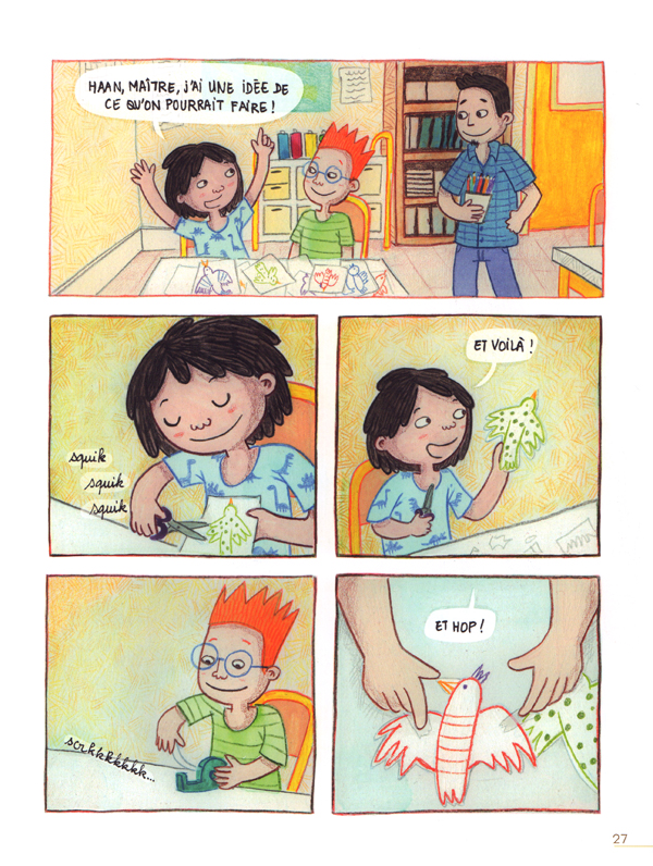 Julie et les oiseaux - Extrait 1