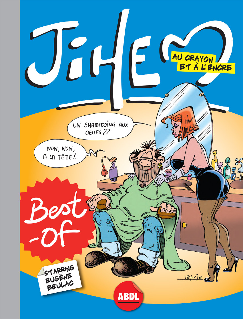 Jihem au crayon et à l'encre par Jihem - Couverture