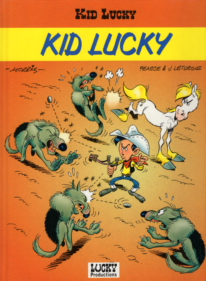 Kid Lucky - Série Lucky Luke par Pearce, Jean Léturgie / Joop Van Linden et Morris - Couverture