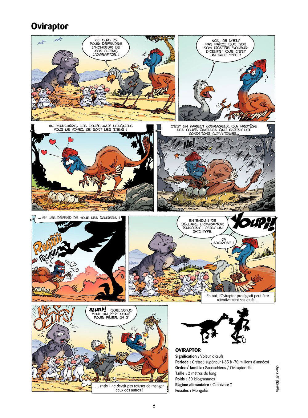 Dinosaures en BD (Les) 3 - Extrait 1