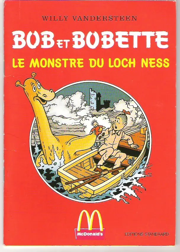 Plongeurs des dunes (Les) - Le monstre du Loch Nes - Série Bob et Bobette
