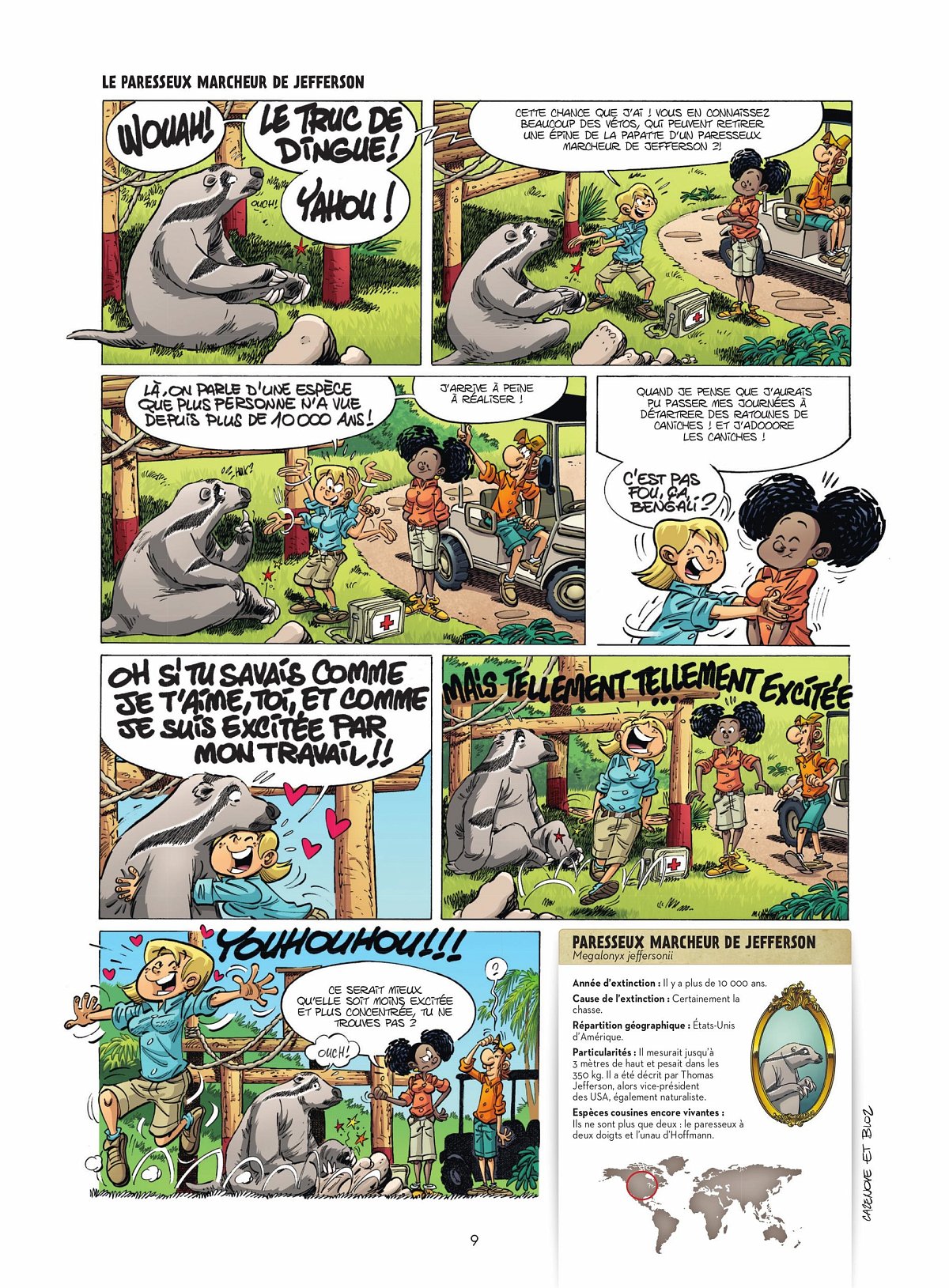 Zoo des animaux disparus (Le) 3 - Extrait 1