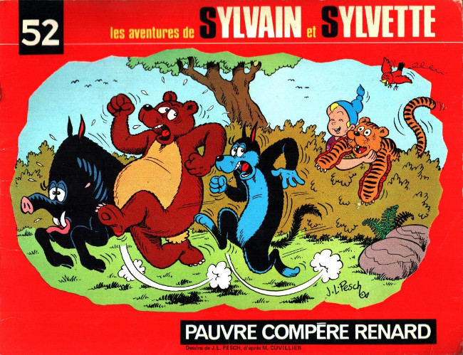 Pauvre compère Renard - Série Sylvain et Sylvette