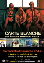 Carte blanche aux éditions Emmanuel Proust les 26 et 27 juin 2010