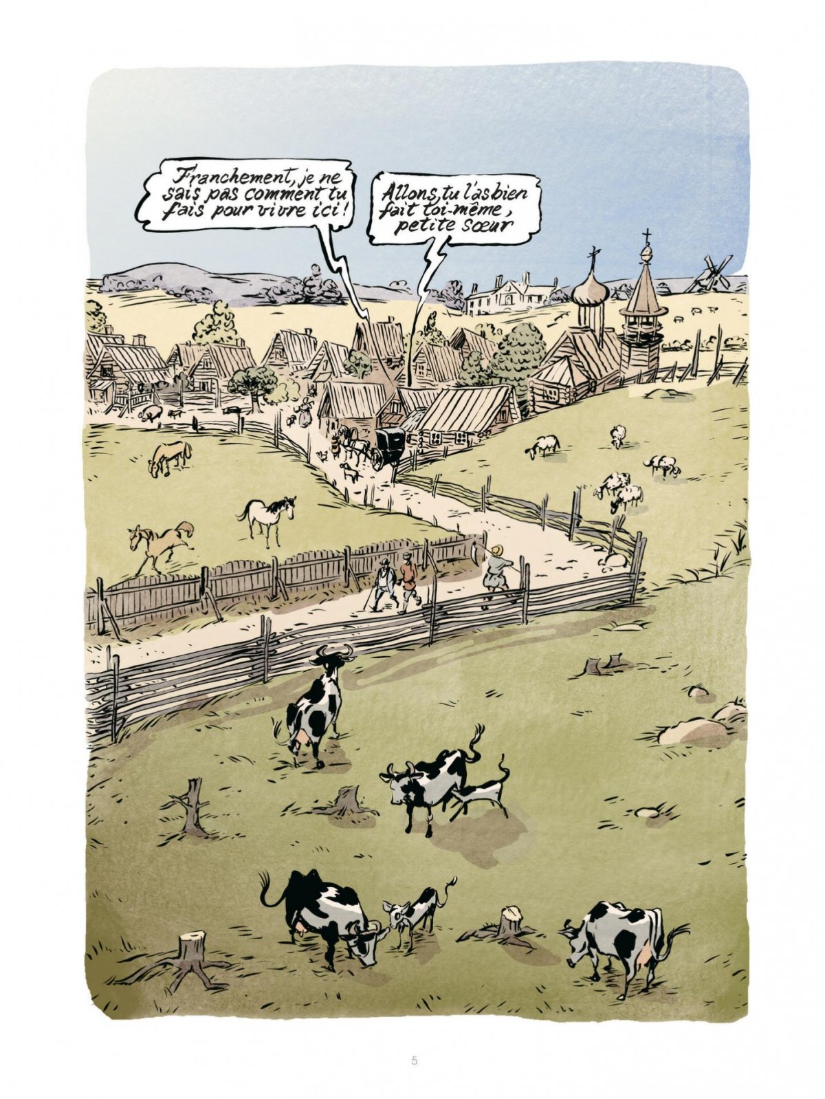 Ce qu'il faut de terre à l'homme - Extrait 1