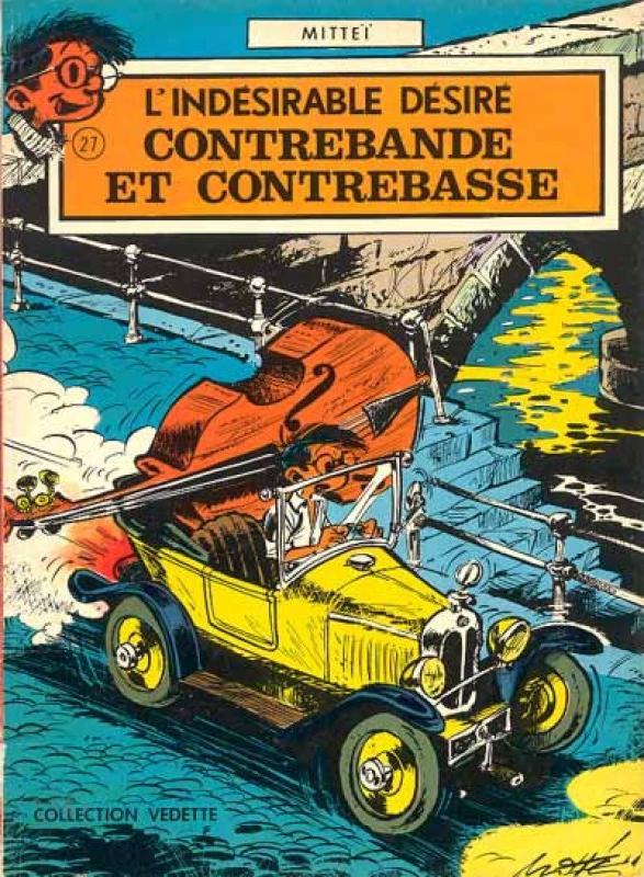 Contrebande et contrebasse - Série Indésirable Désiré par Mittéï / Hao - Couverture