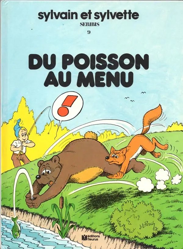 Poisson au menu (Du) - Série Sylvain et Sylvette - 9782215007913