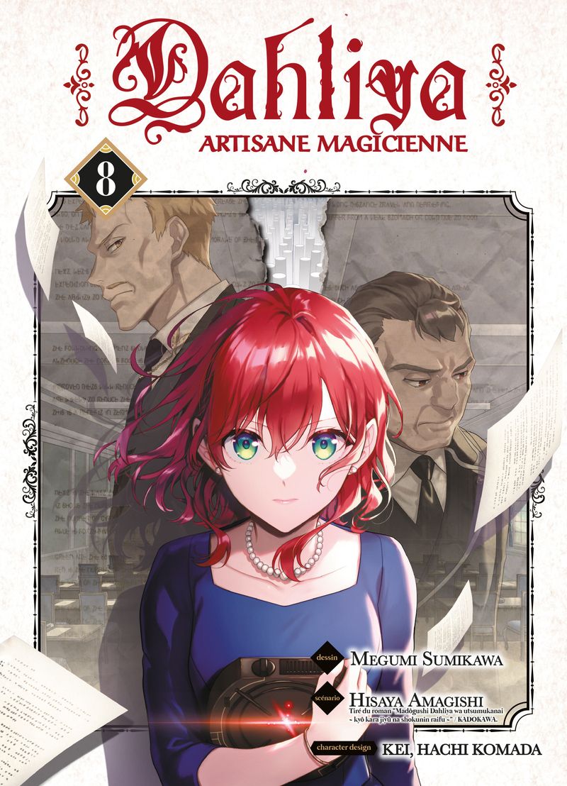 Dahliya artisane magicienne 8 - Série Dahliya artisane magicienne par Hisaya Amagishi et Megumi Sumikawa - Couverture