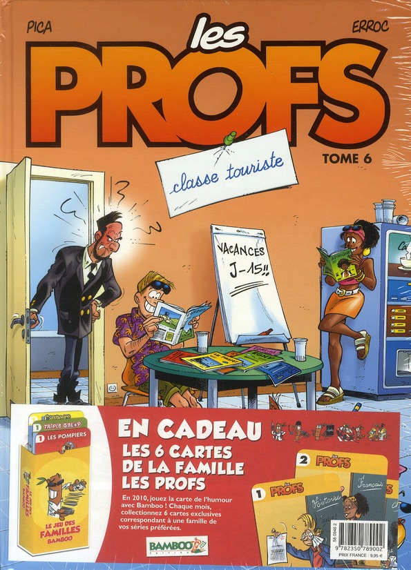 Classe touriste - Série Profs (Les) - 9782350789002