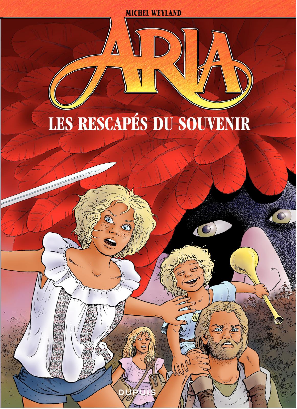 Les rescapés du souvenir - Série Aria par Michel Weyland - Couverture