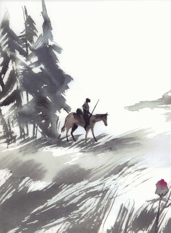 Pas silencieux dans le bois - Extrait 1