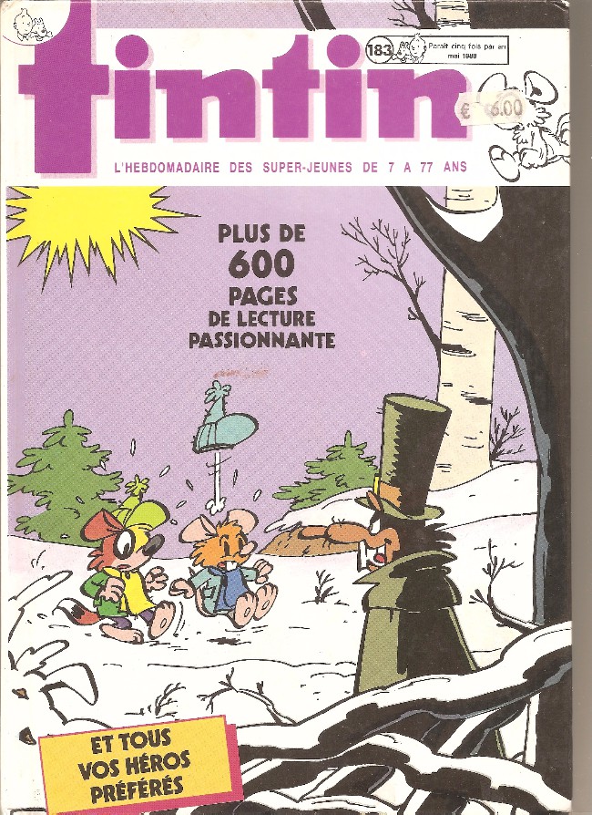 Journal de Tintin (Le) - Recueil 183