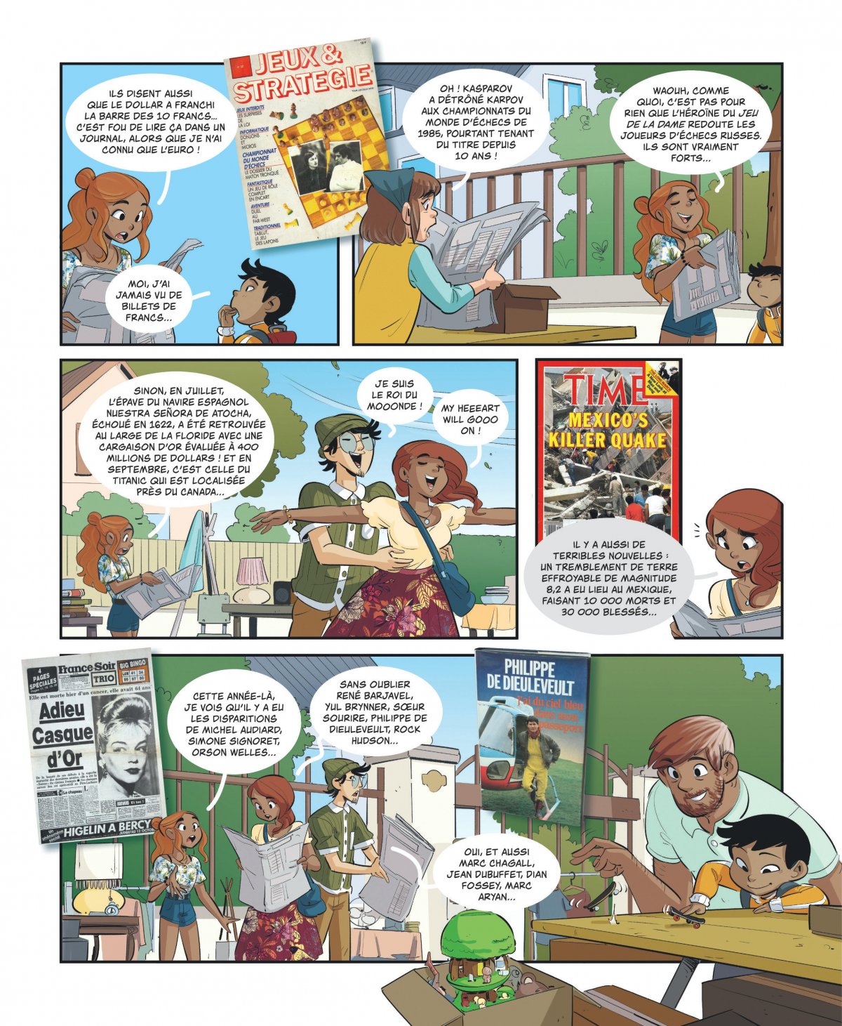 1985 - Souvenirs en BD (Mes) - Extrait 1