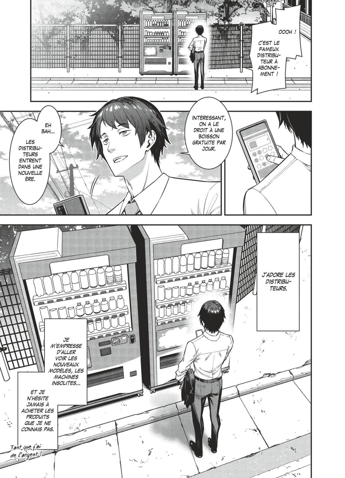 Reborn as a vending machine 1 - Extrait 1