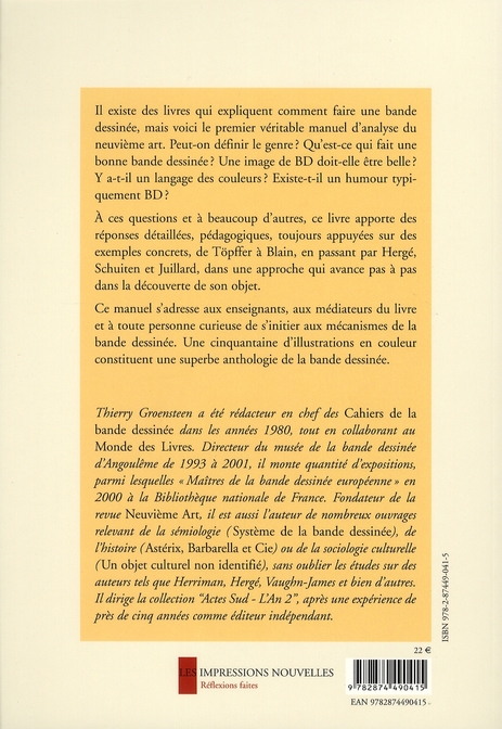 Bande dessinée, mode d'emploi (La) - Extrait 1