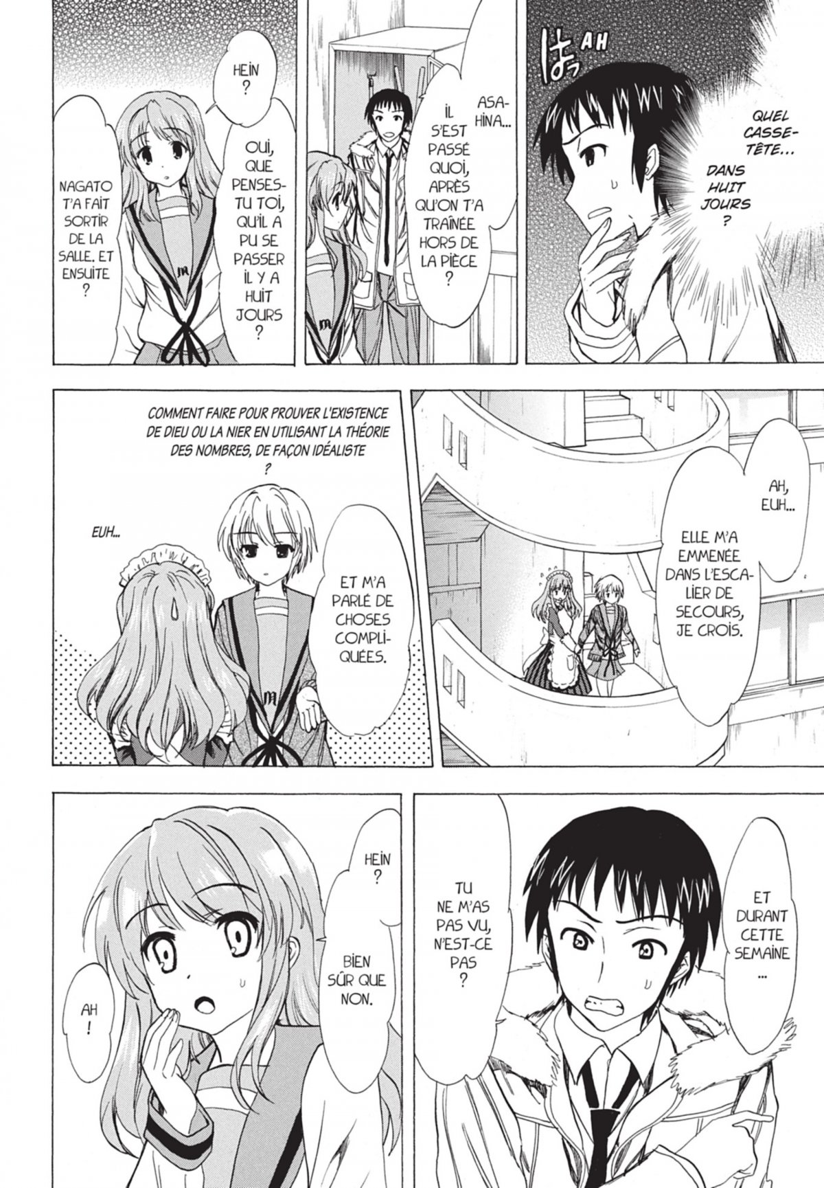 Mélancolie de Haruhi (La) 14 - Extrait 1