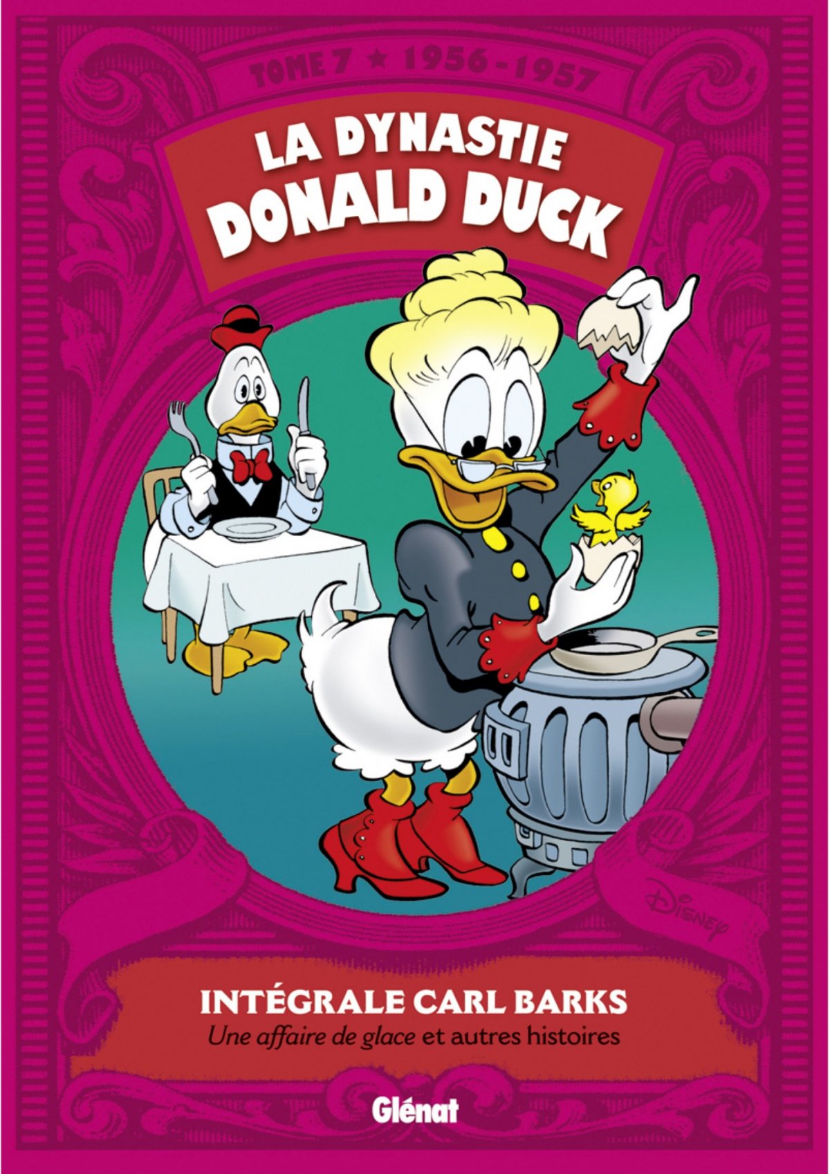 Une affaire de glace et autres histoires - Série Dynastie Donald Duck (La) par Carl Barks - Couverture