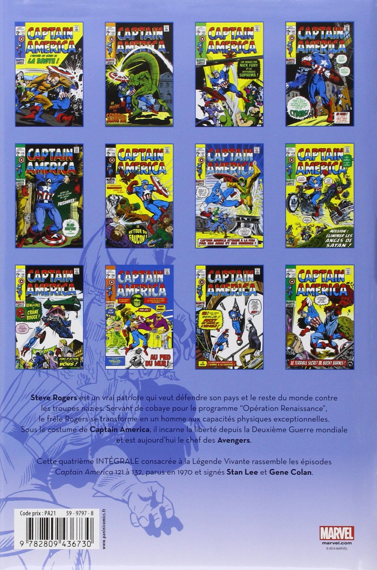 Captain America Intégrale 1970 - Extrait 1