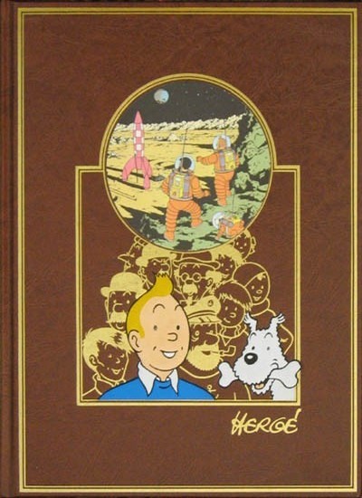 Intégrale Hergé (Rombaldi) 8 - Série Intégrale Hergé (Rombaldi) par Hergé - Couverture