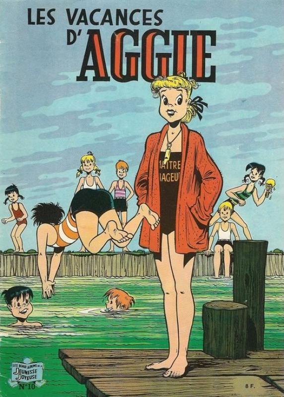 Vacances d'Aggie (Les) - Série Aggie par Hal Rasmusson - Couverture