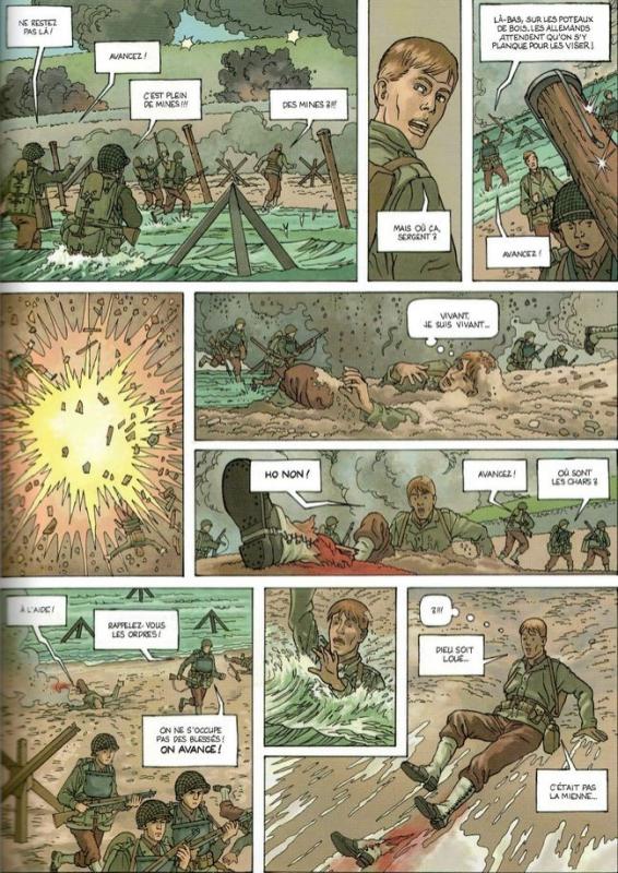 Omaha Beach - La pointe du Hoc - Extrait 1