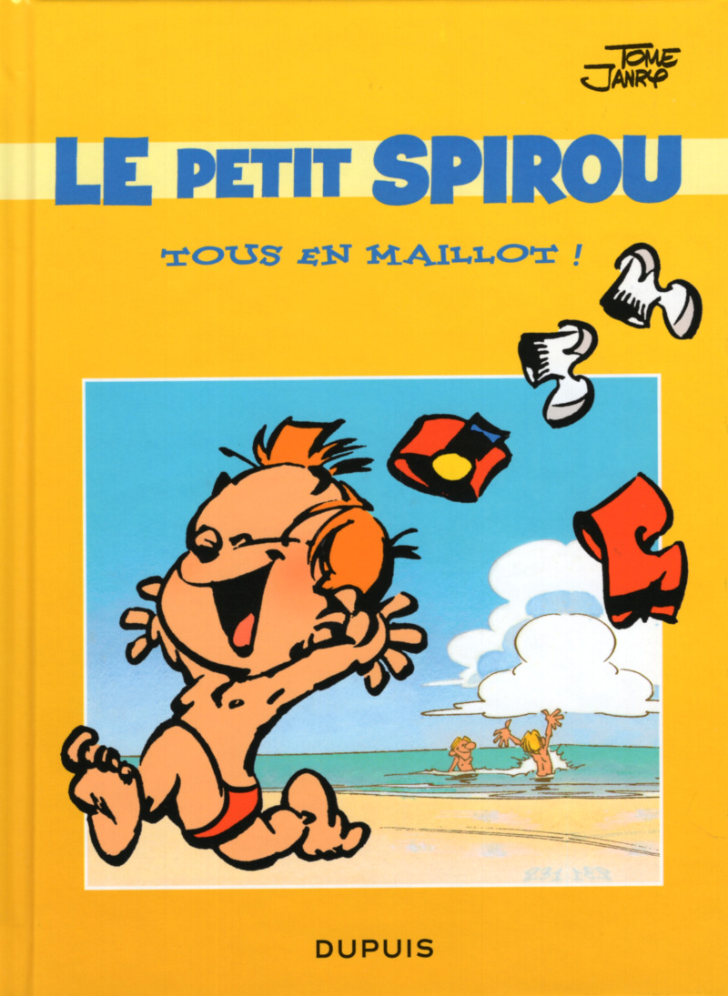 Tous en maillot ! - Série Petit Spirou (Le) par Tome et Janry - Couverture