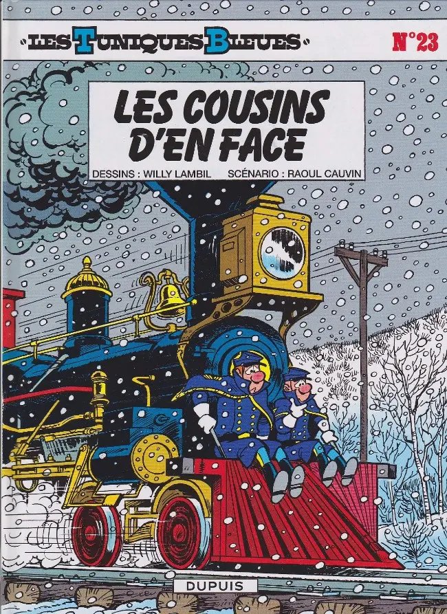 Cousins d'en face (Les) - Série Tuniques Bleues (Les) par Raoul Cauvin et Willy Lambil - Couverture