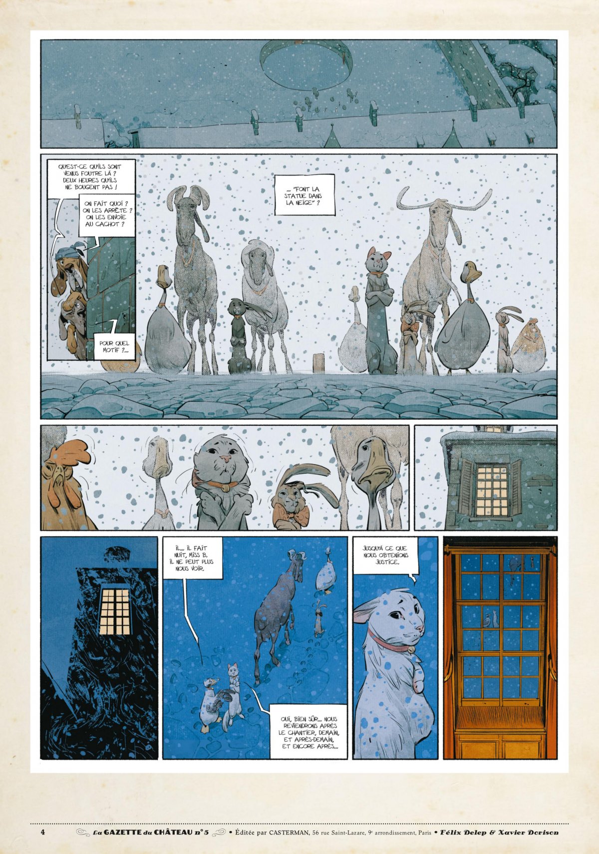 Château des animaux (Le) - Gazette 5 - Extrait 1