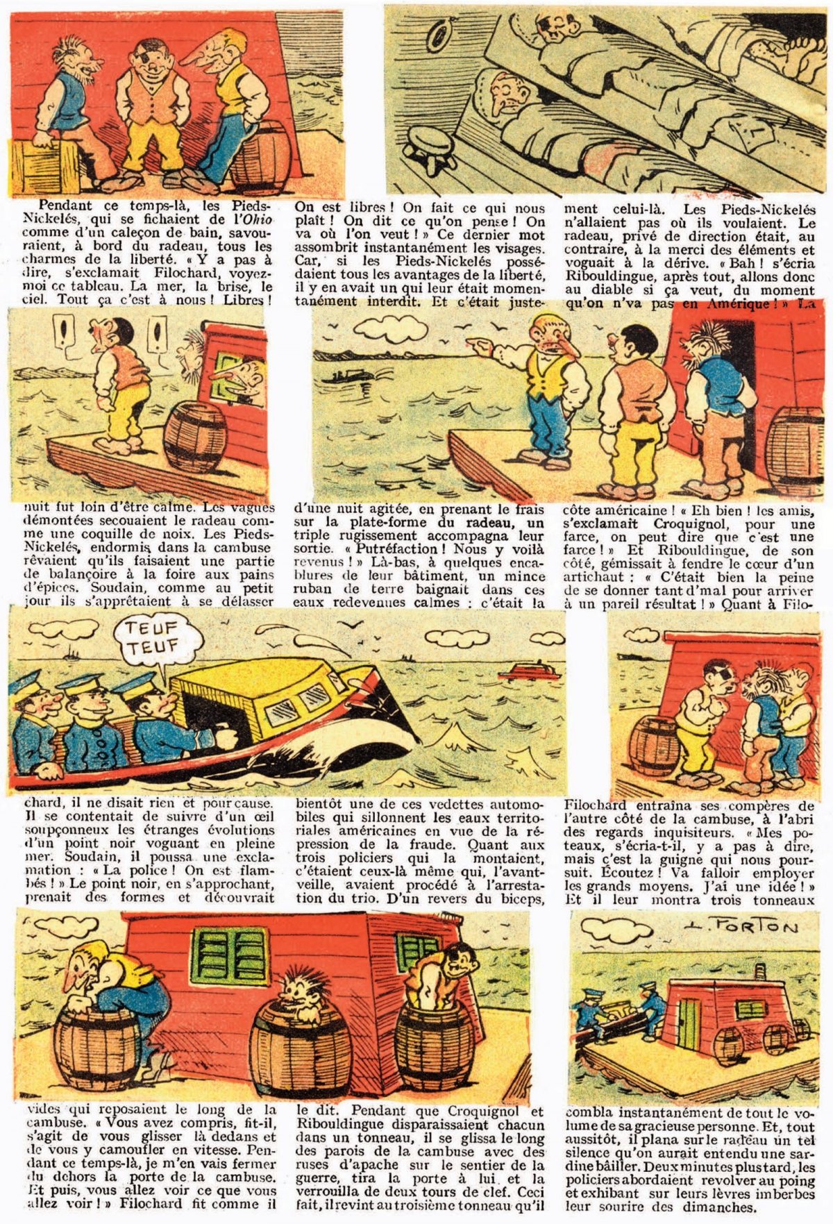 Pieds Nickelés se débrouillent (Les) - Extrait 1