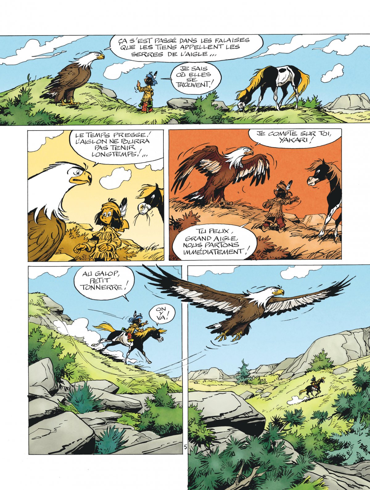 Fils de l'aigle (Le) - Extrait 1