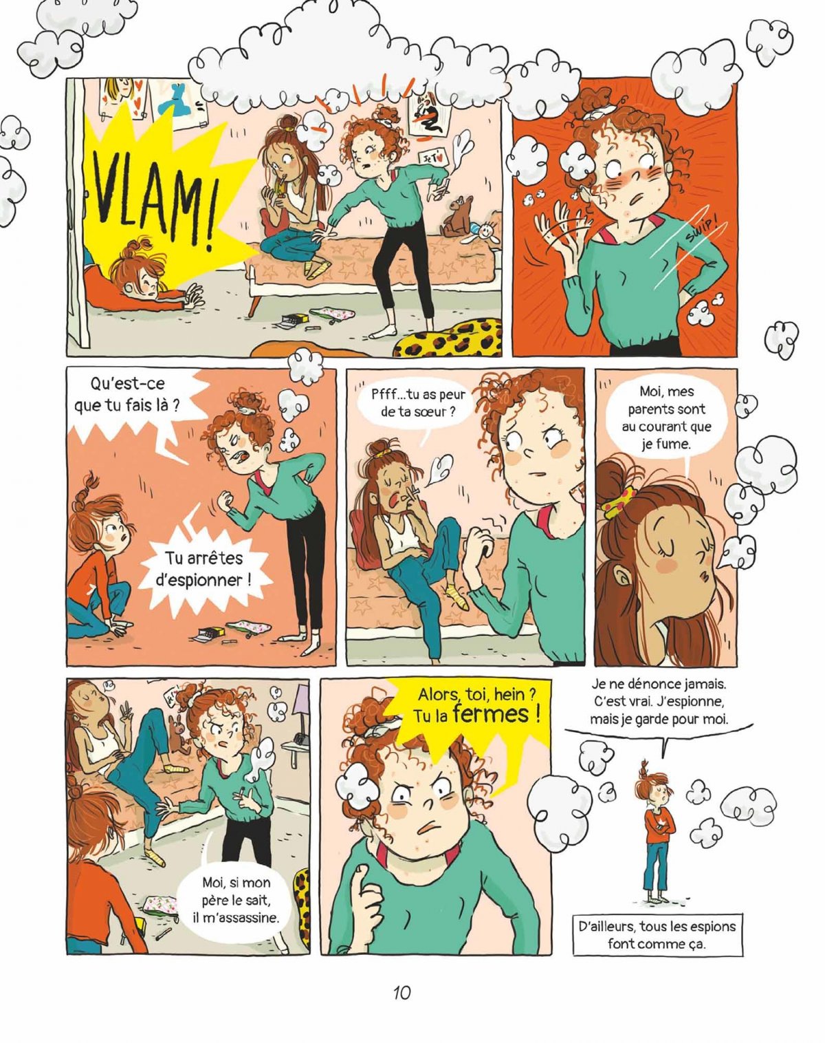 Espionne connaît tous vos secrets(L') - Extrait 1