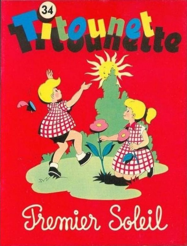 Premier soleil - Série Titounet et Titounette par Marie-Mad Bourdin - Couverture